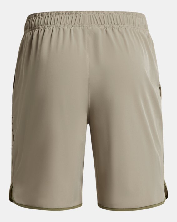 Men's UA HIIT Woven Shorts, Gray, pdpMainDesktop image number 6
